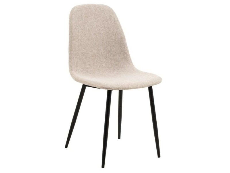 Krzesło Celia beżowe/ czarne - ACTONA